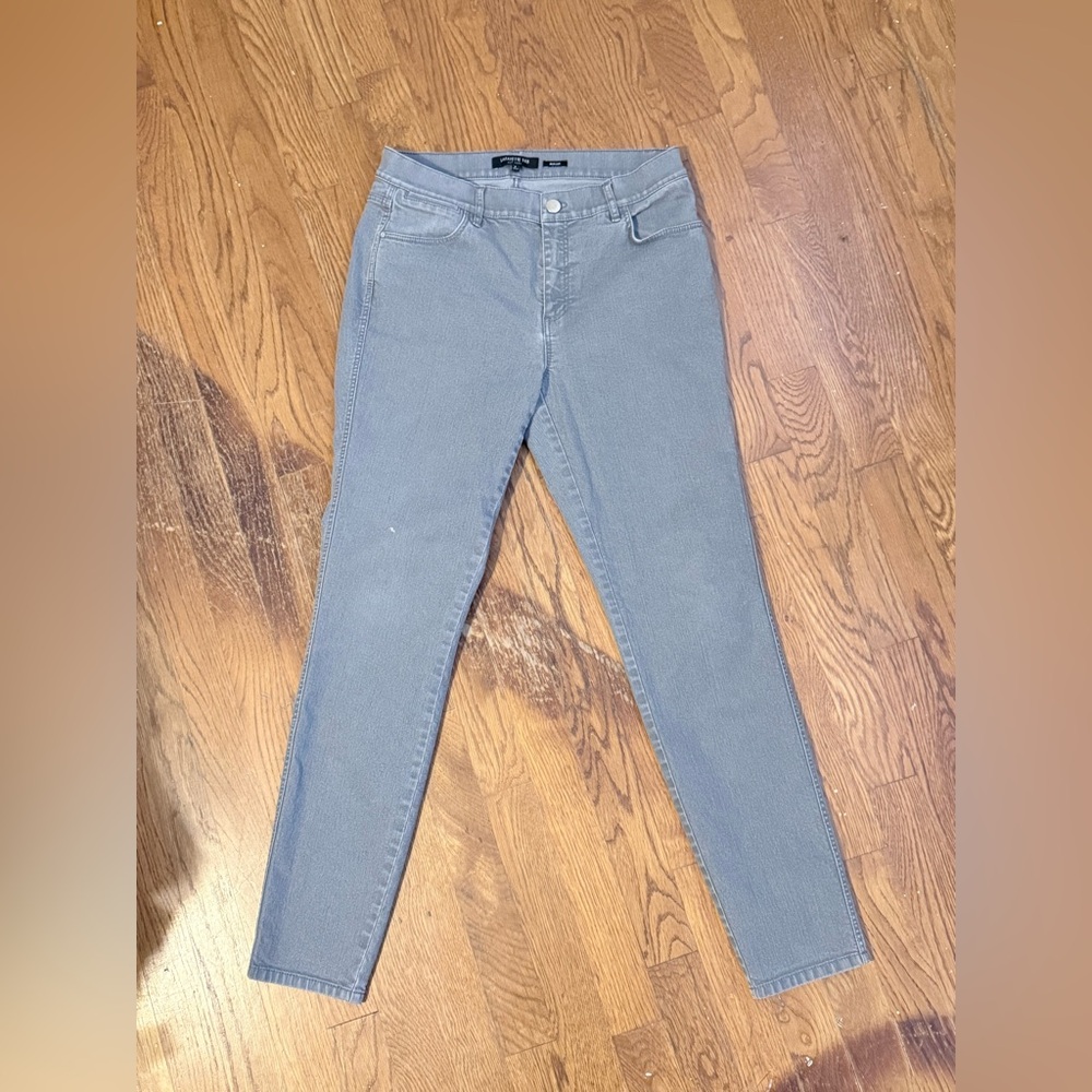 Lafayette 148 New York Women's Gray Skinny Jeans